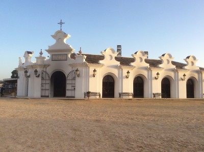 Votivkapelle neben der Wallfahrtskirche von El Rocio