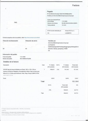 Unsere Rechnung,  NP 131,19 €