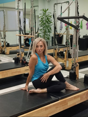 Susana, ausgebildete Ballerina<br />in ihrem Unterrichtsraum