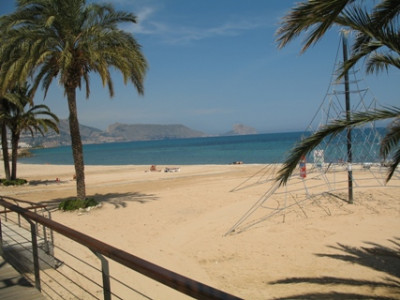 Altea: Strandabschnitt