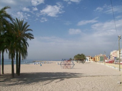 Der Strand von Villajoyosa