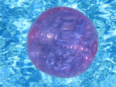 Kein Fussball, aber ein Wasserball