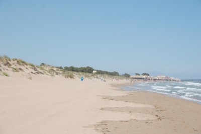 Strand El Pinet, der schon zu La Marina gehört<br />Foto © Oliva B. / Elke