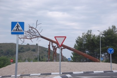 Kunst im Schilderwald