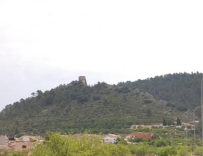 Reste eine alten maurischen Burg: Torre del Homenaje