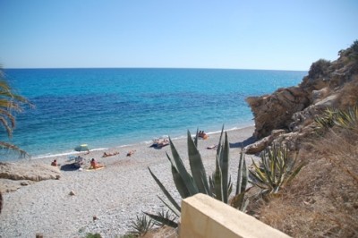 verschwiegene FKK-Bucht um 15.15 Uhr -