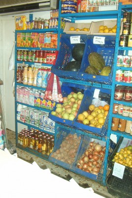 Hier kann man Obst und Gemüse auch stückweise kaufen.