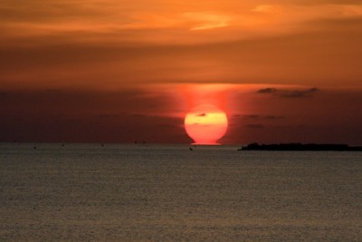 Sonnenaufgang an der Costa Blanca am 26.09.2010