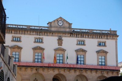 Rathaus an der Plaza Mayor