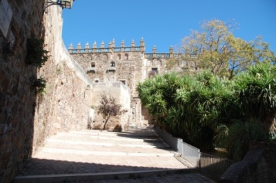 Rückseite der &quot;Casa Palacio del Aljibe” - Zisternenhaus