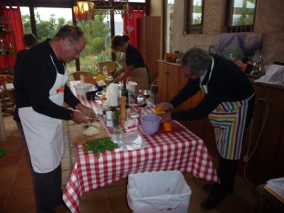 Ein Teil des Teams bei der &quot;Arbeit&quot;.