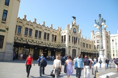 Bahnhof in Valencia