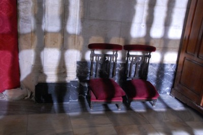 Die gotische Kirche Santiago in Villena stammt aus dem 15./16. Jahrh.