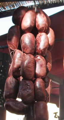 Morcillas auf dem Markt