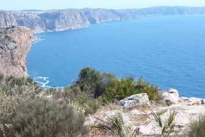 Die Urbanisation &quot;Cumbre del Sol&quot; (Meerseite)