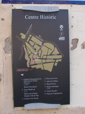 Route durch das historische Alcalalí